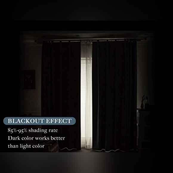 Pony Dance Brown Blackout Curtains - 42W by 45L - Picture 7 of 7